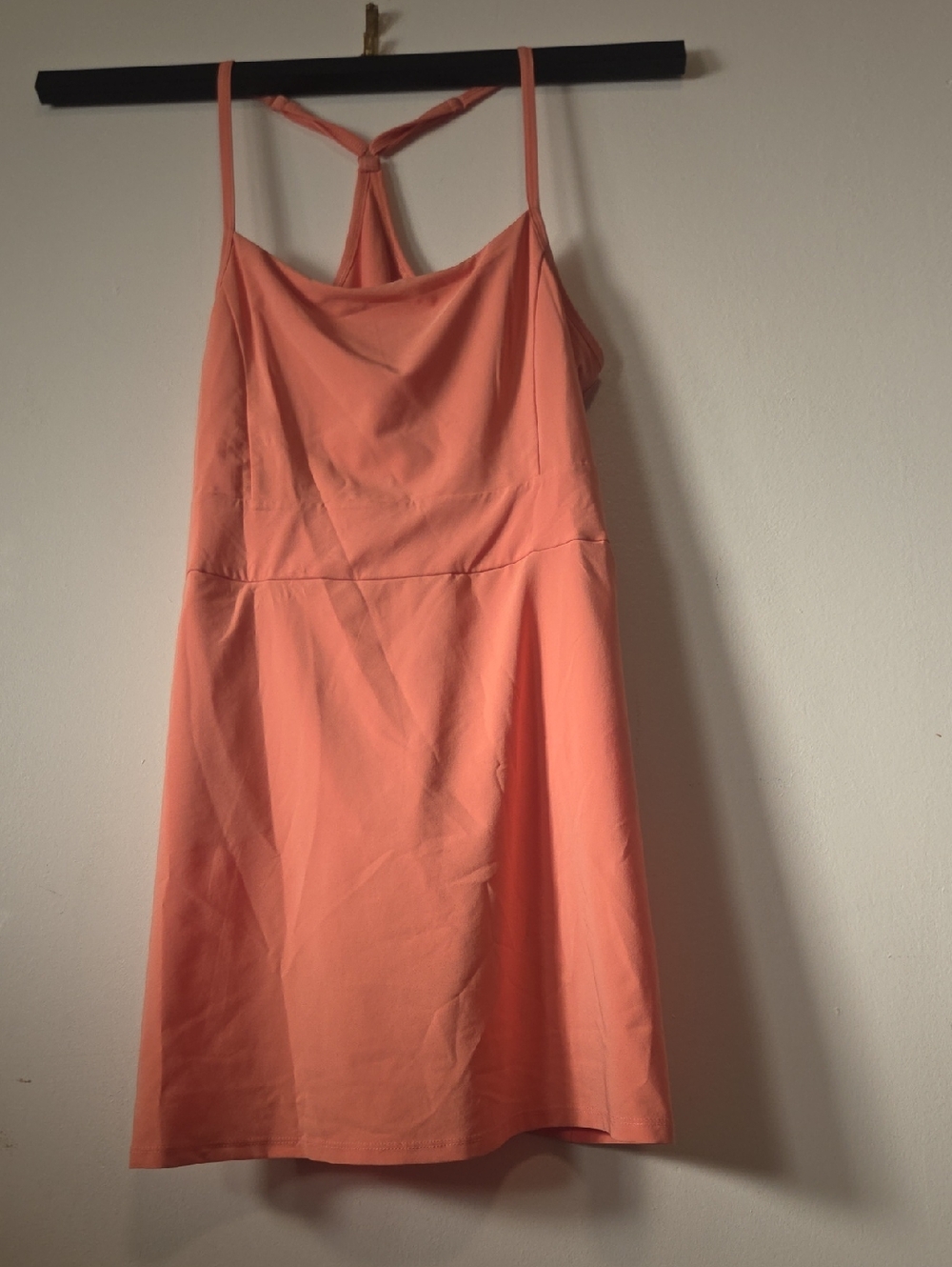 CALIA by Carrie Underwood Coral Pink Mini Dress With shorts/bodysuit Attached